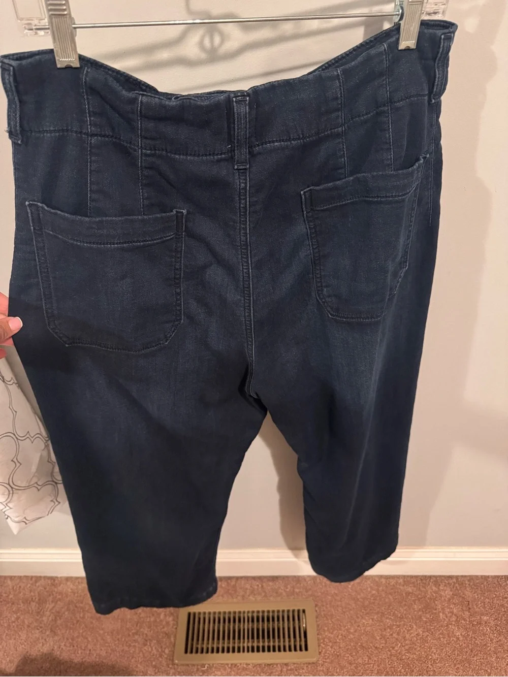 Maeve The Colette Knit High-Rise Wide-Leg Jeans - Size 32 - Picture 5 of 9